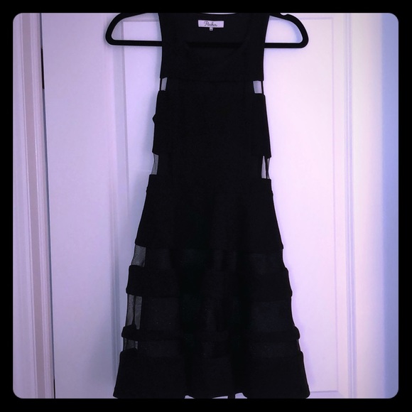 Parker Black Cocktail Dress - Picture 1 of 4
